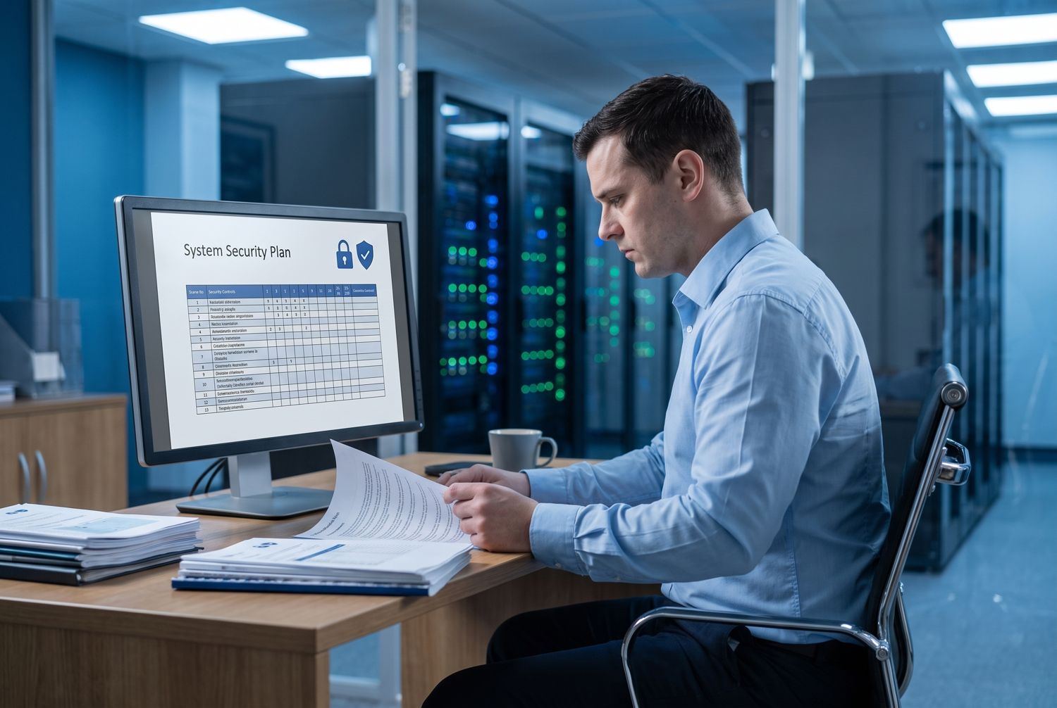 Technical writer working within a customer-approved secure documentation environment